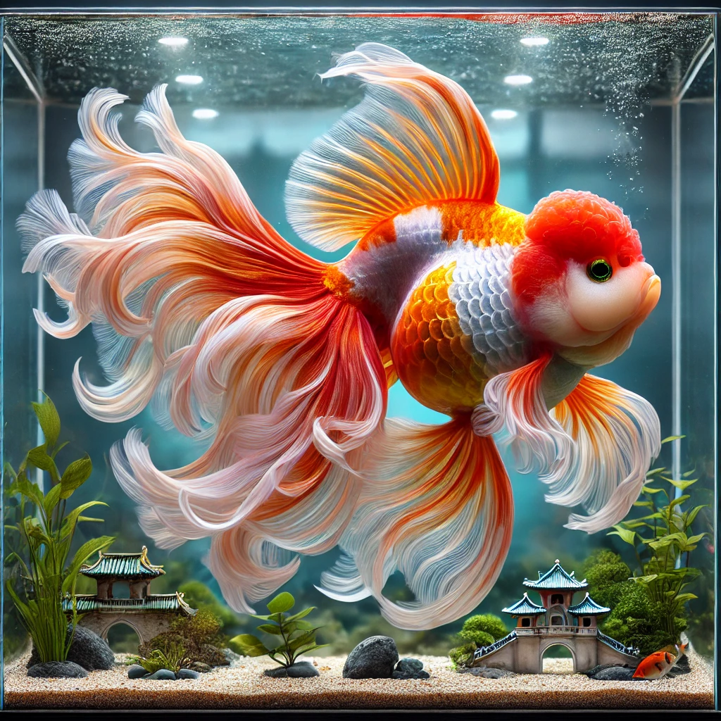 Carassius auratus japonais Peixe dourado japonês