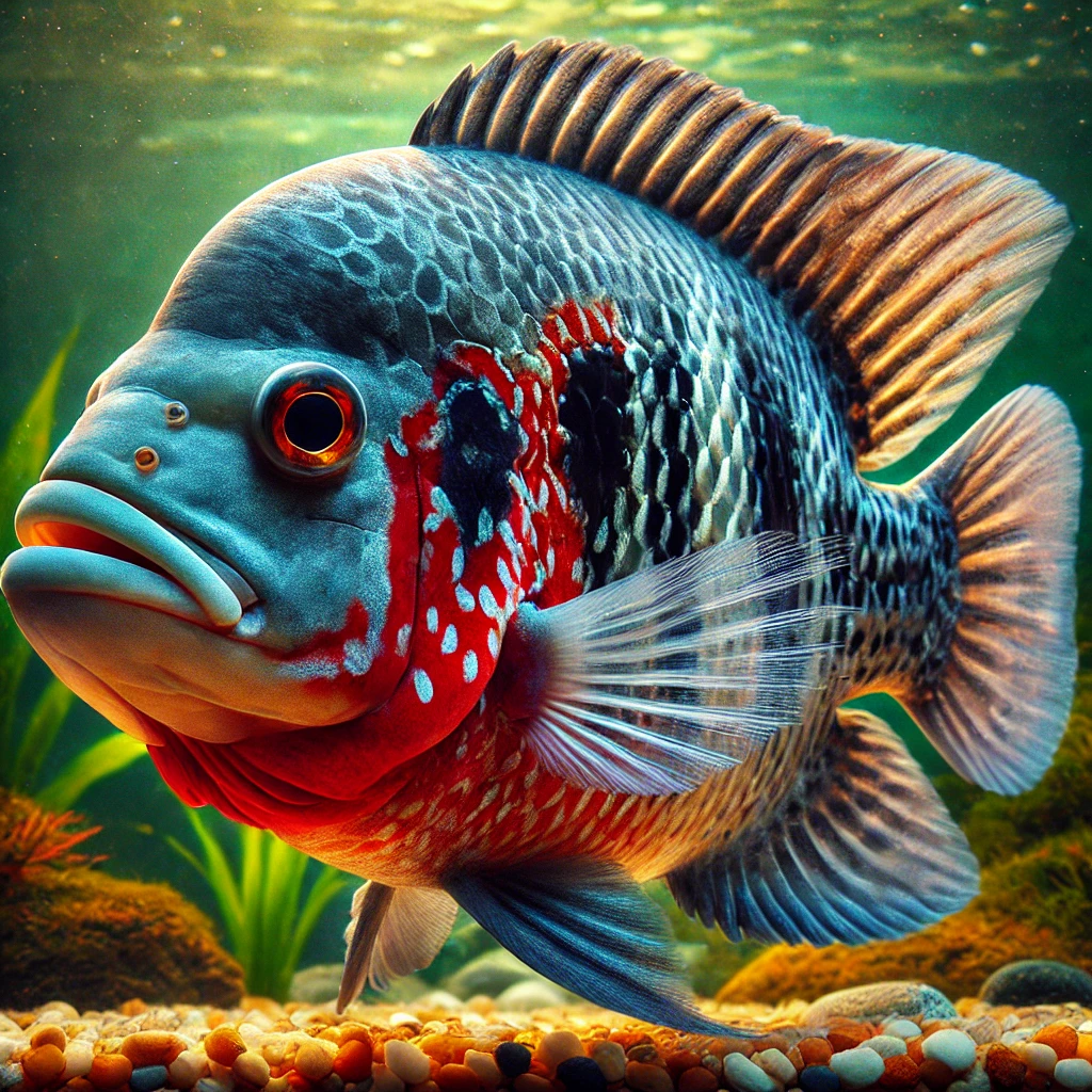 Cichlasoma meeki Garganta