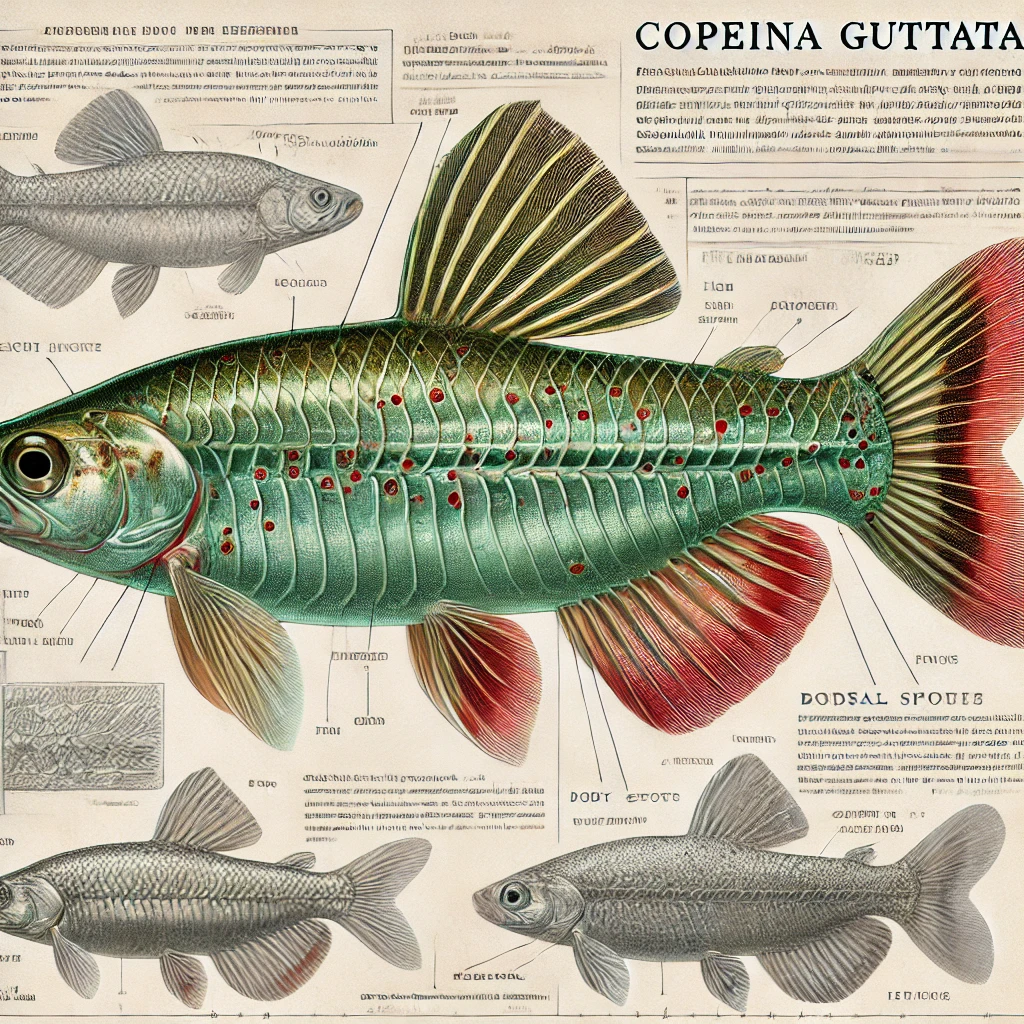Copeina guttata Copéina vermelha