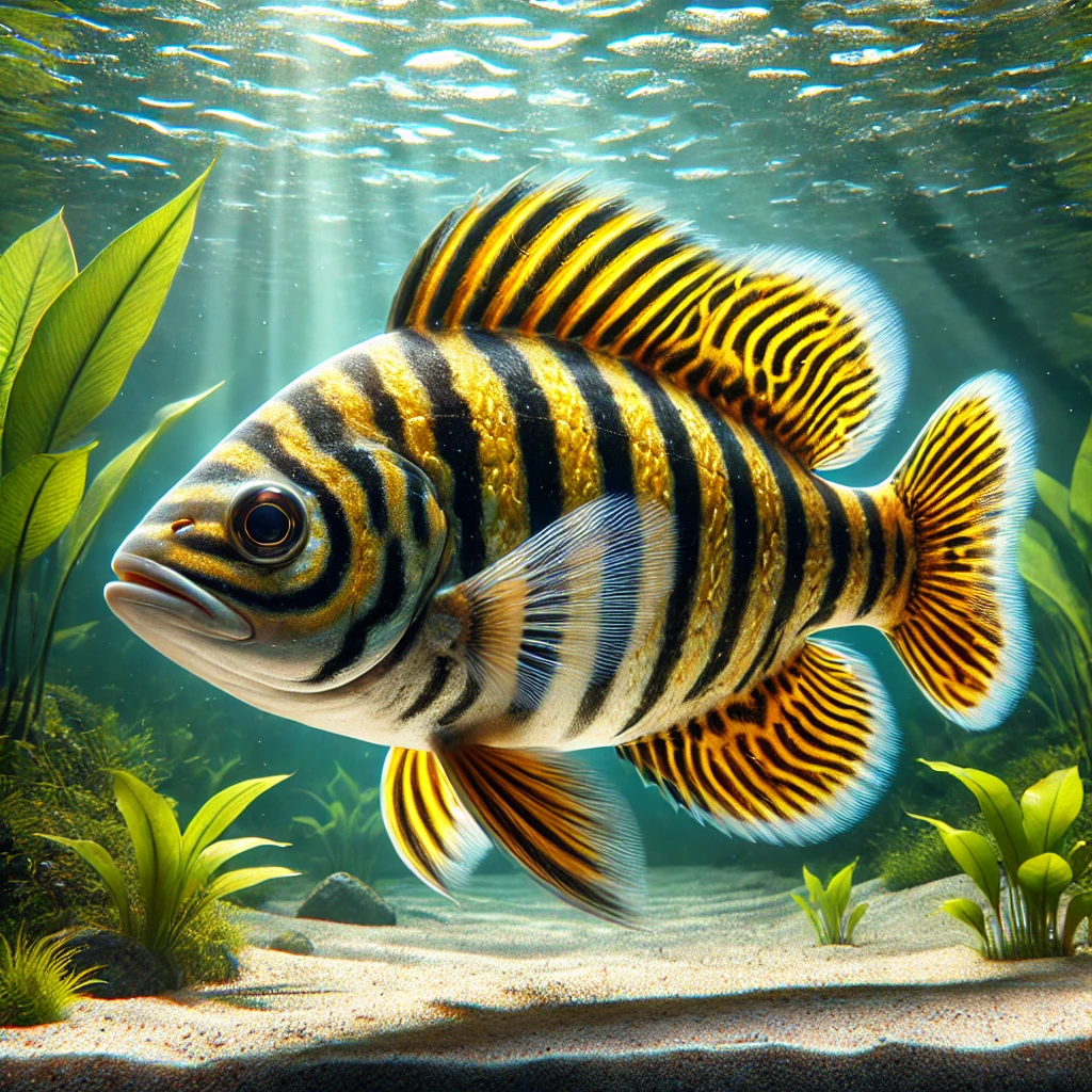 Datnioides microlepis Polo de tigre