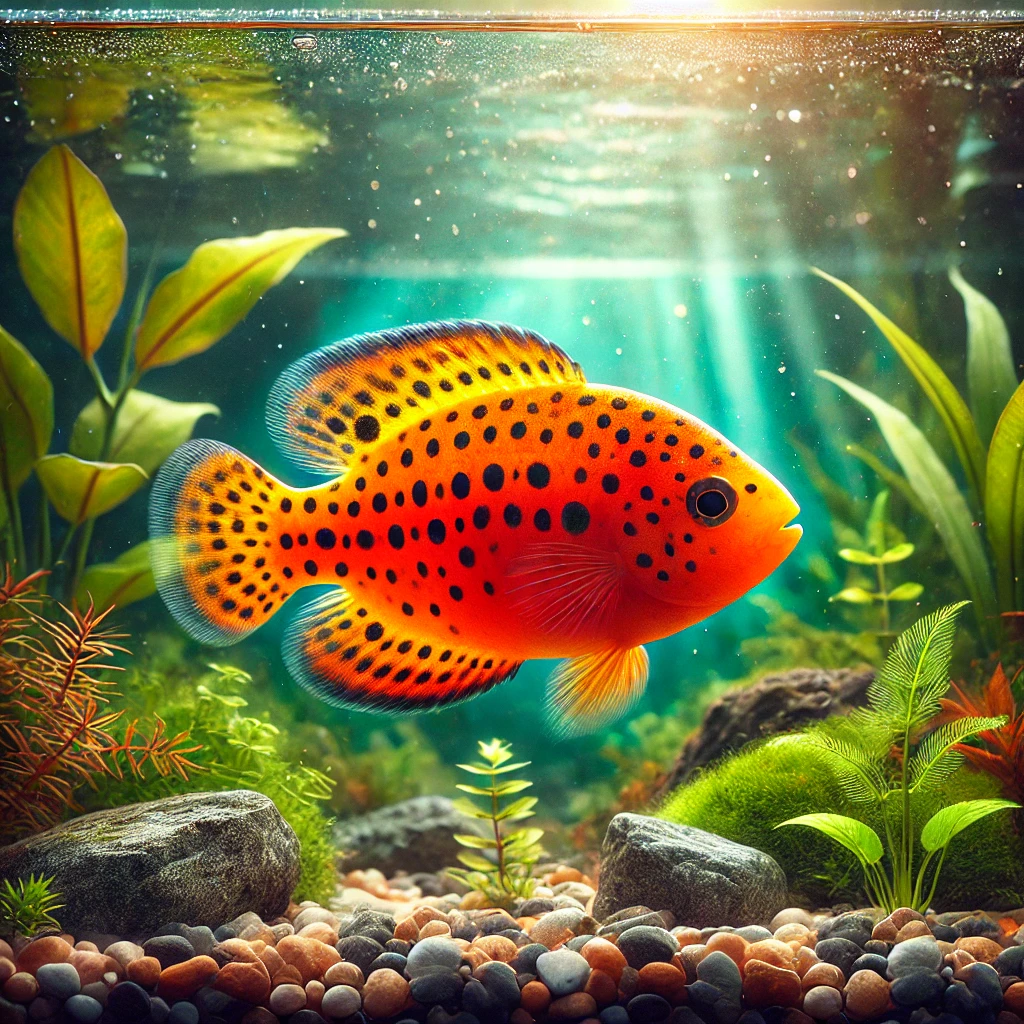 Etroplus maculatus (Cromido laranja)