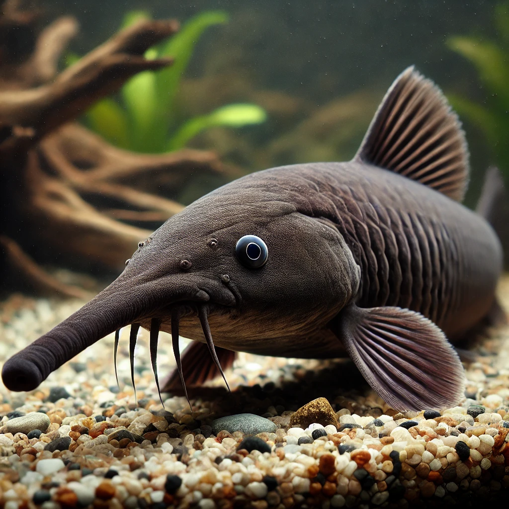 Gnathonemus petersi Peixe de elefante