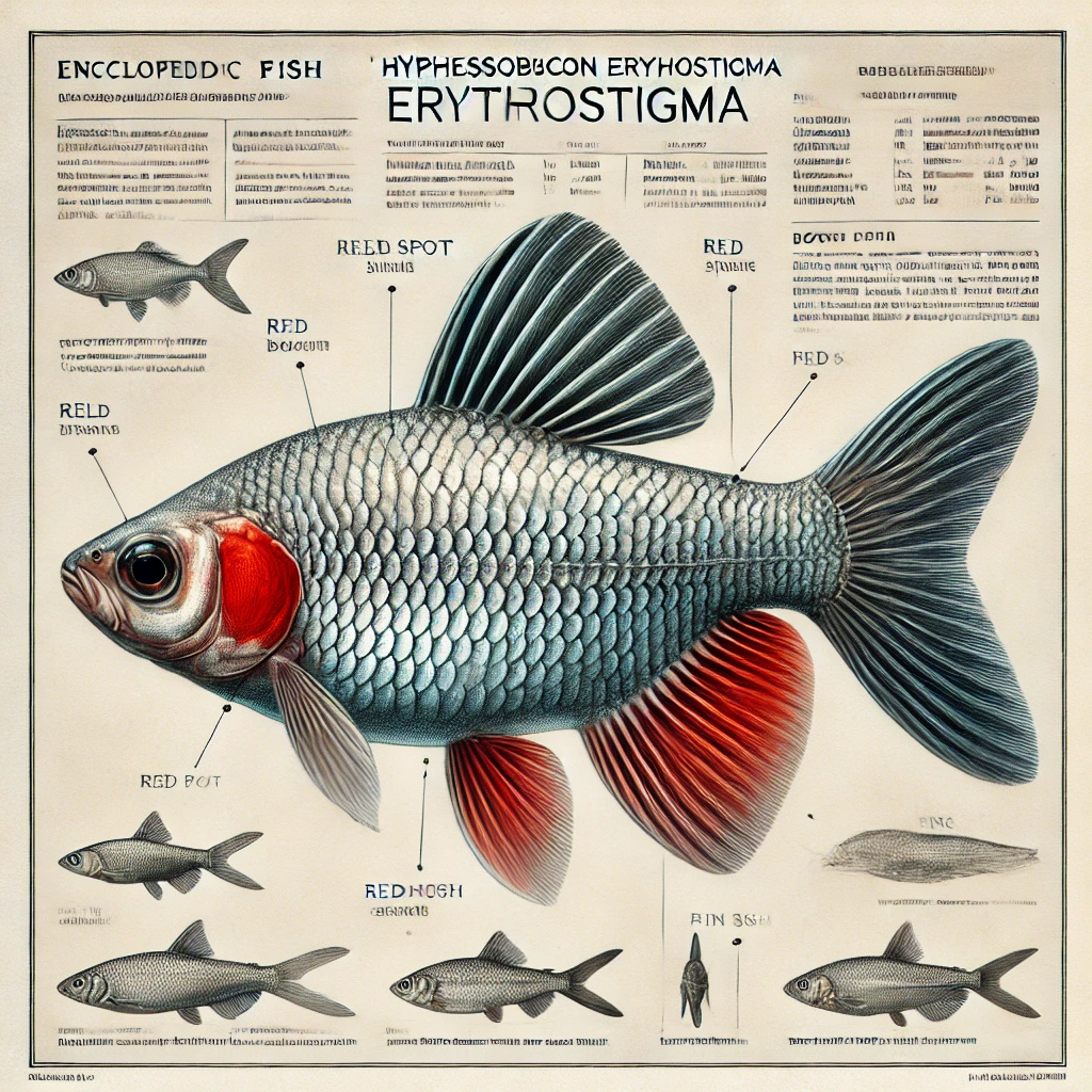 Hyphessobrycon erythrostigma Coração sangrando
