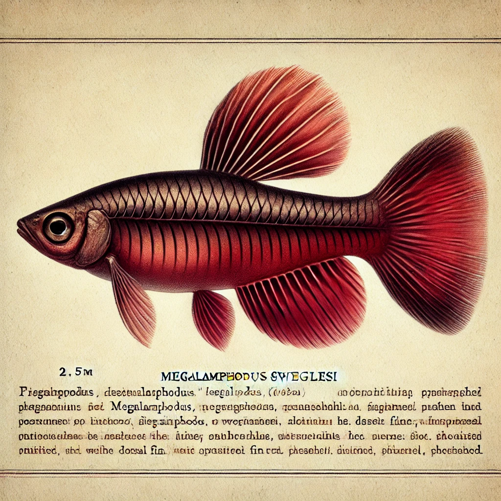 Megalamphodus sweglesi Ghost Red Tetra