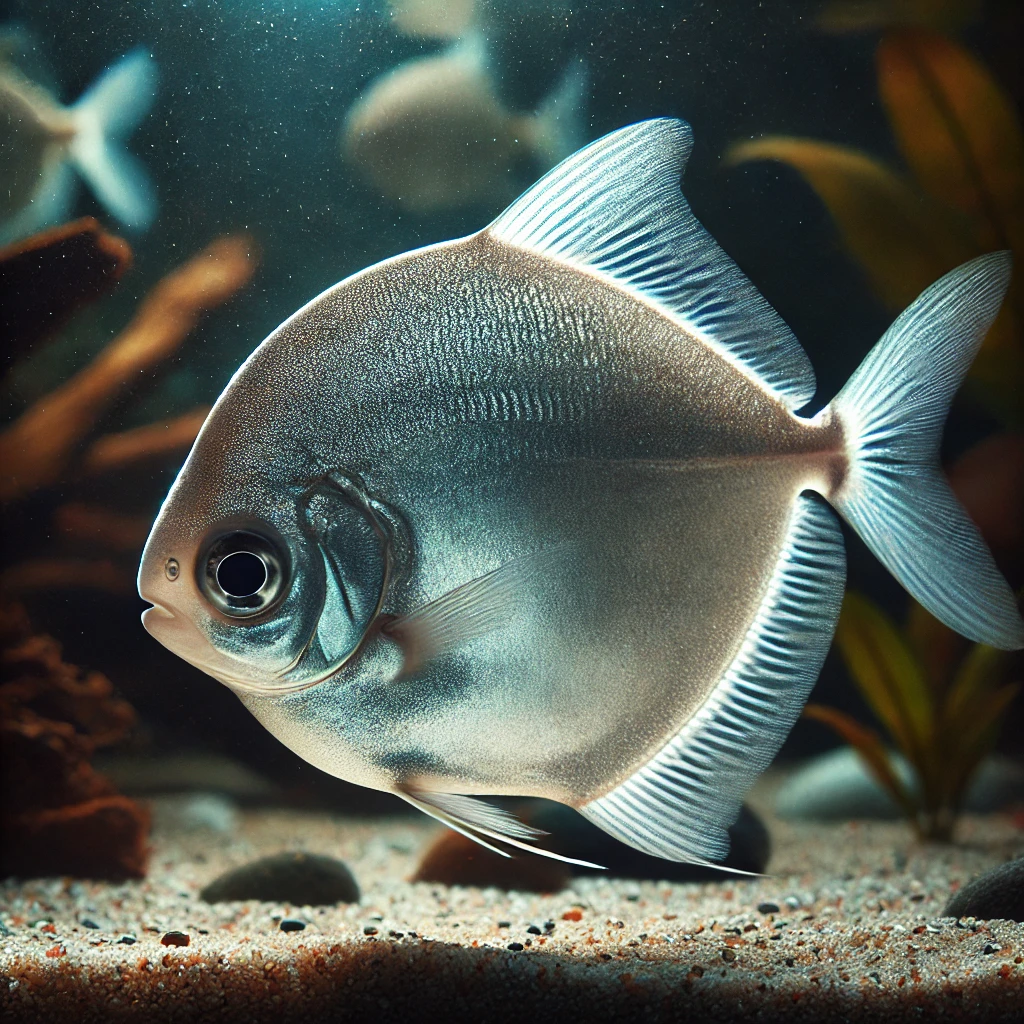 Metynnis argenteus Dólar de prata