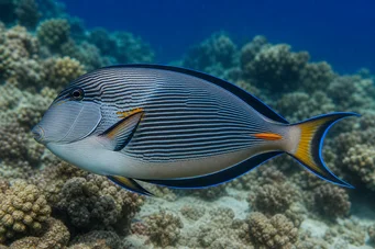Acanthurus sohal Cirurgião zebra