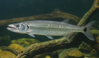 Acestrorhynchus altus Tetra-chien de cauda vermelha, dente