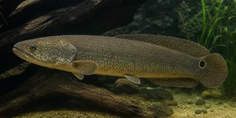 Amia calva Amigo careca, American Mud Fish