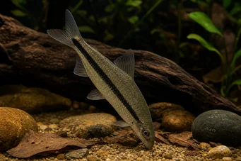 Anostomus spiloclistron Ansostomus falso com três pontos