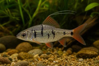 Barbus filamentosus Manchas pretas
