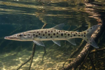 Boulengerella maculata Characin-Pic