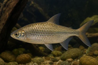 Brycinus macrolepidotus Tetra com escalas verdadeiras