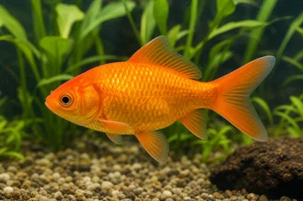 Carassius auratus poisson Cometa
