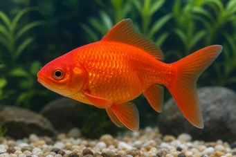 Carassius auratus rouge Peixe dourado