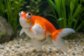 Carassius auratus uranoscope Uranoscópio