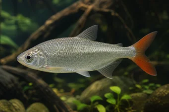 Chalceus erythrurus Chalceus com barbatanas amarelas
