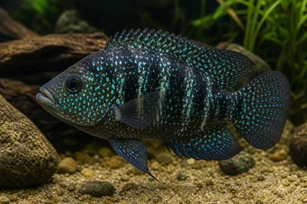 Cichlasoma octofasciatum Jack Dempsey