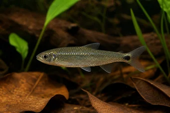 Crenuchus spilurus Crenuchus com uma mancha caudal, Tetra-Flier