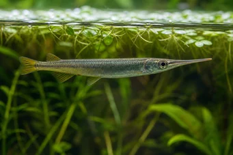Dermogenys pusillus Sumatra meio que