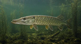Esox lucius Pike da Europa