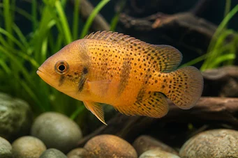 Etroplus maculatus Cromido laranja