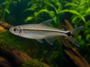 Hemigrammopetersius caudalis (Congo Tetra com amarelo)