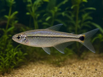 Hemigrammopetersius tangensis Tanga Africano Tetra-Néon