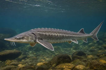 Huso dauricus Kaluga Sturgeon