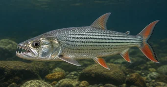Hydrocynus vittatus Characin-tigre