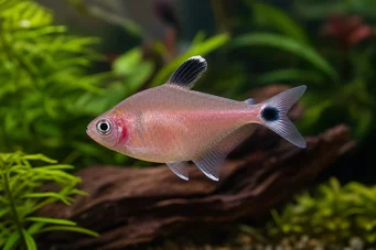 Hyphessobrycon bentosi rosaceus Rosaceus, rosa tetra