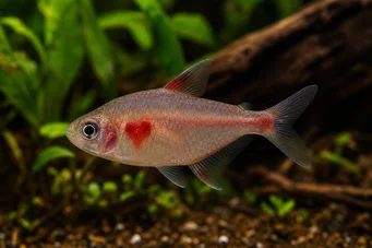 Hyphessobrycon erythrostigma Coração sangrando