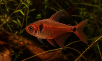 Megalamphodus sweglesi Ghost Red Tetra