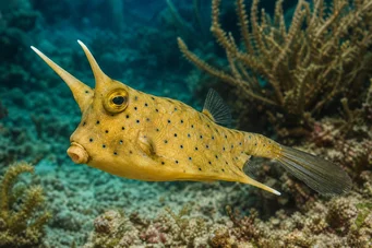 Ostraction cornutus Amarelo