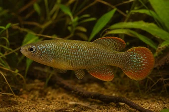 Pachypanchax playfairii Panchax pontilhado