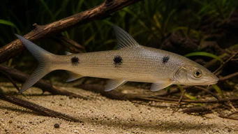 Pseudanos trimaculatus Três pontos Leporinus
