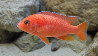 Pseudotropheus saulosi corail red Saulosi pseudotrófico