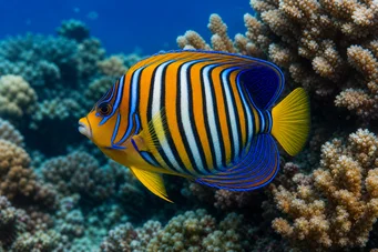 Pygoplites diacanthus Holacanthe-Duc