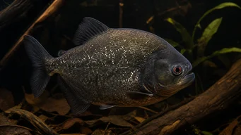 Serrasalmus rhombeus PACU malhado, piranha branca