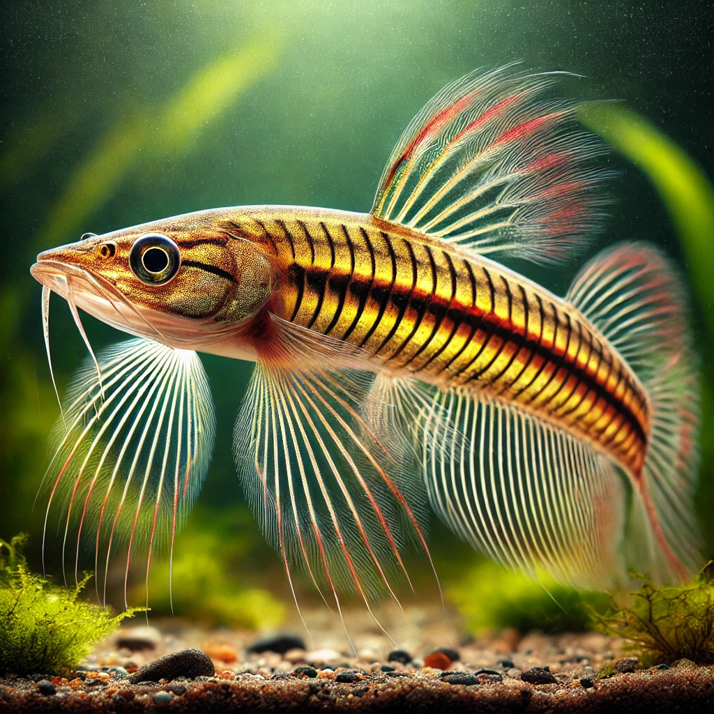 Nannostomus eques Boca tubular -lápis