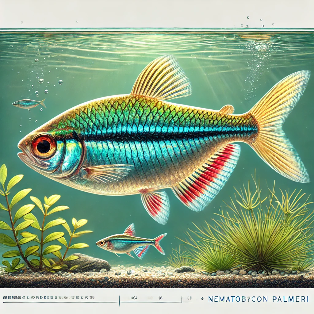 Nematobrycon palmeri Imperador Tetra