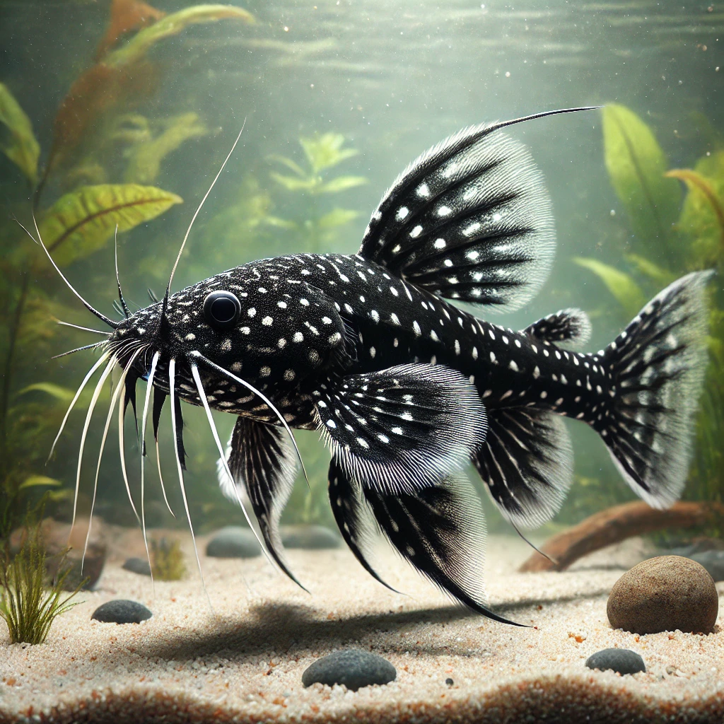 Synodontis angelicus (Anjo do semeador)
