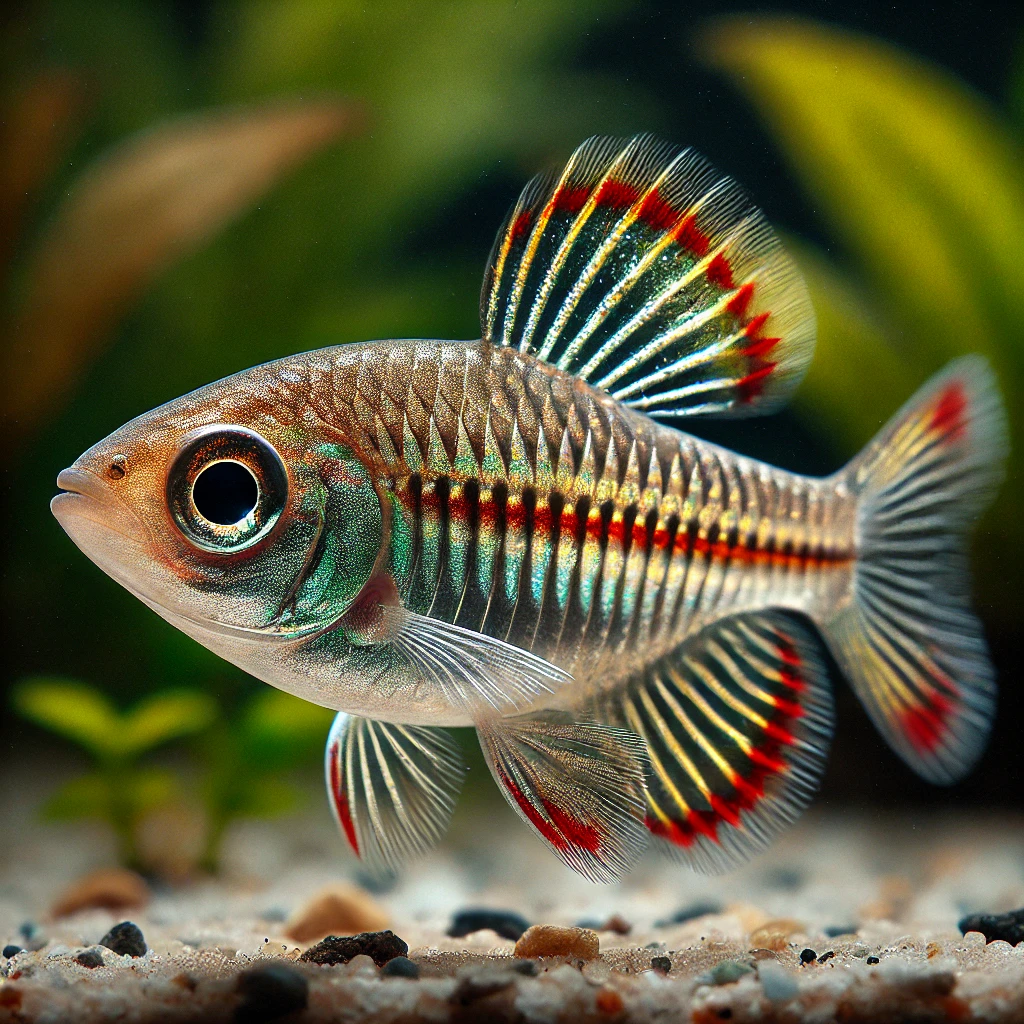 Tanichthys albonubes Pobre néon